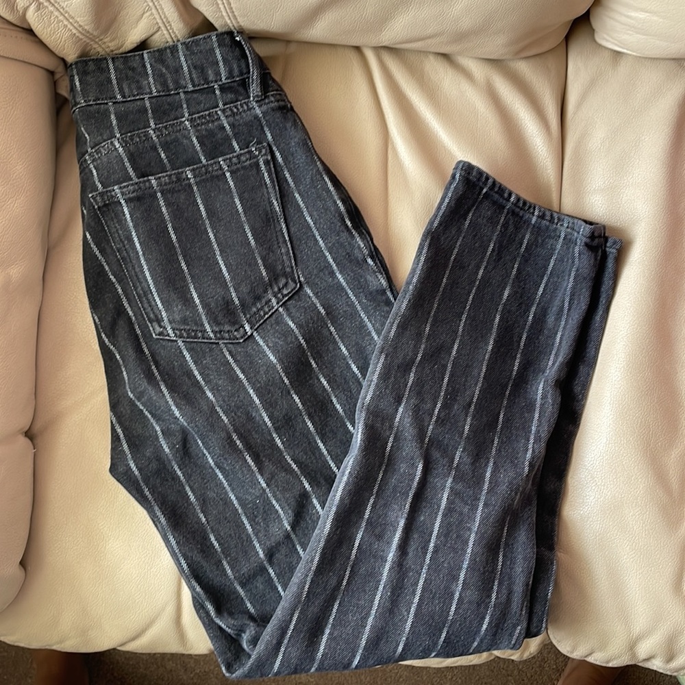Striped Pacsun Mom Jeans